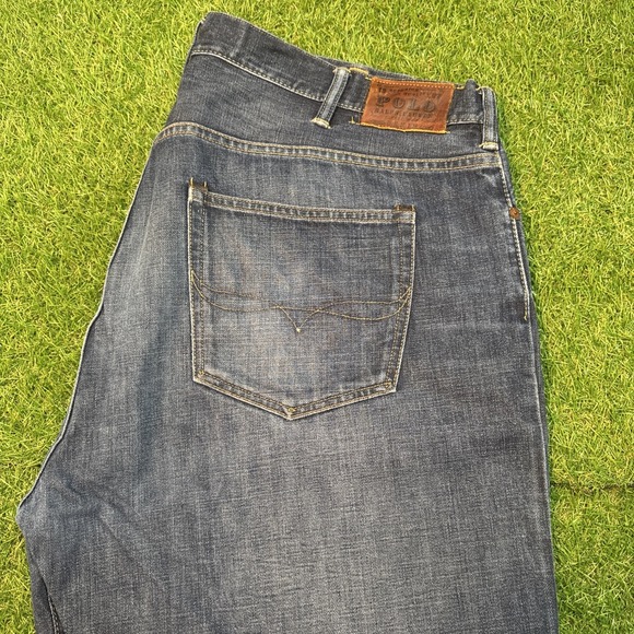Polo Ralph Lauren Men's Jeans 44x32 Classic Fit Medium Wash Denim Pants - Picture 1 of 6